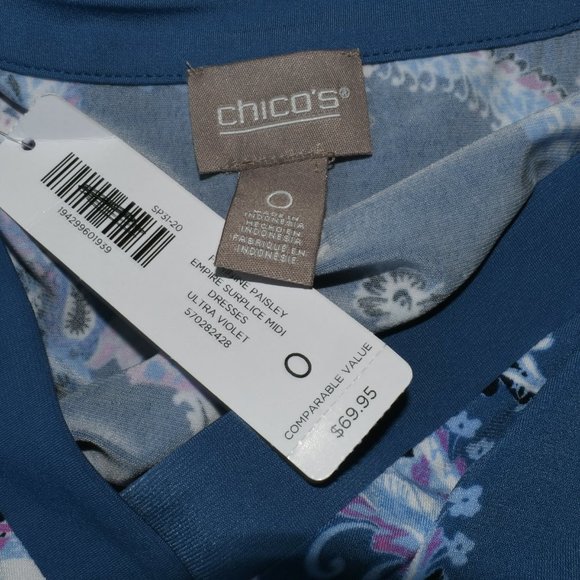 CHICO'S Multicolored Dress - Picture 5 of 5